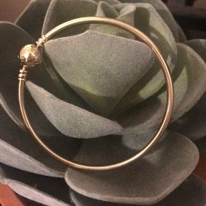 Pandora 14K gold bangle